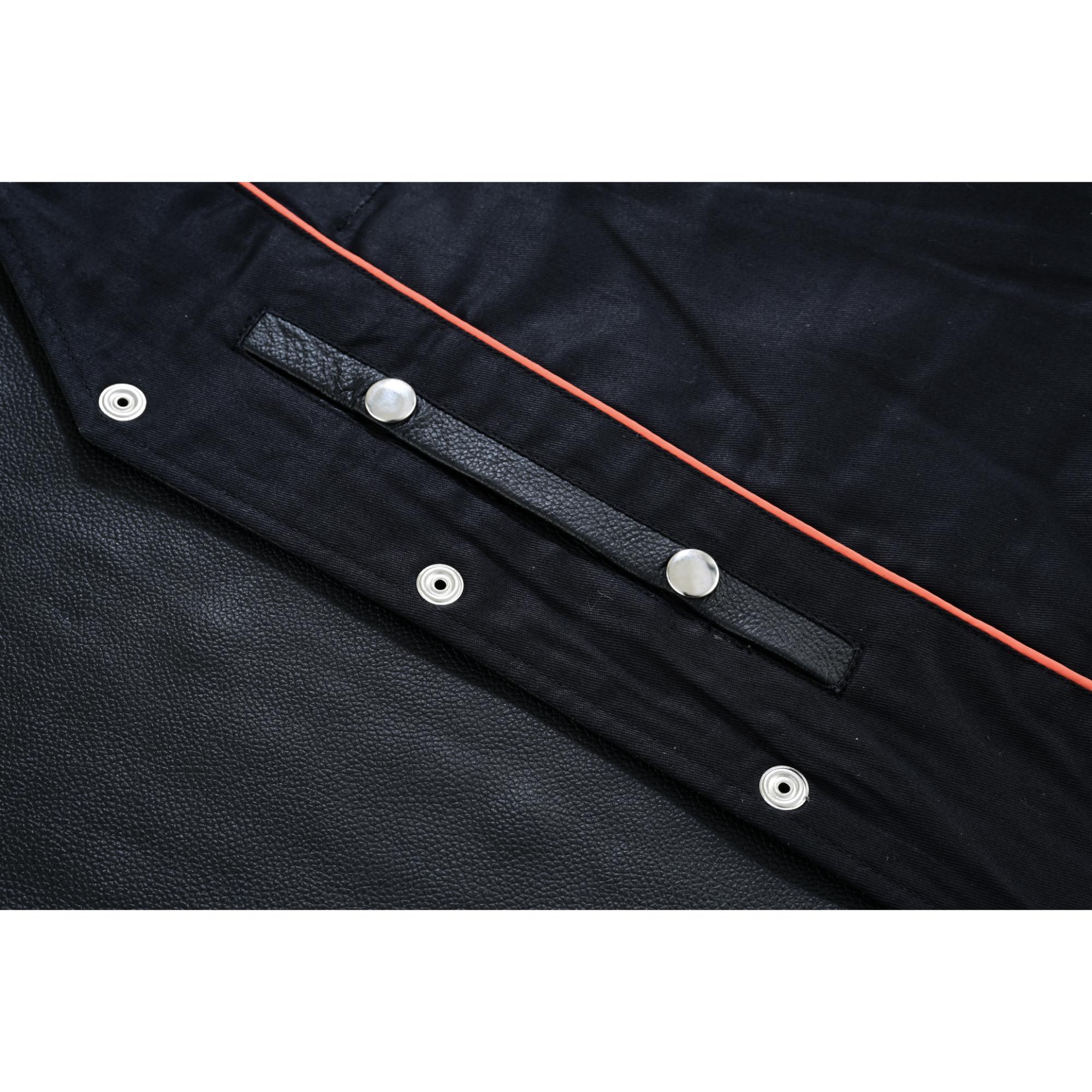 DS125 Men's Single Back Panel Concealed Carry Vest (Buffalo Nickel He - Image 12