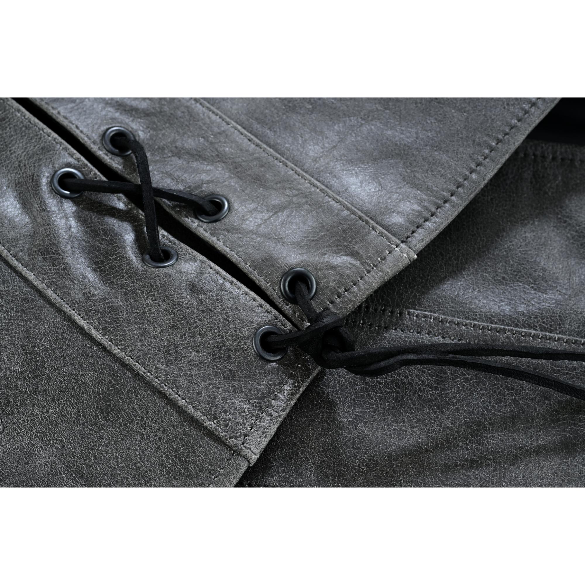 DS105V Men's Gray Single Back Panel Concealed Carry Vest - Image 12