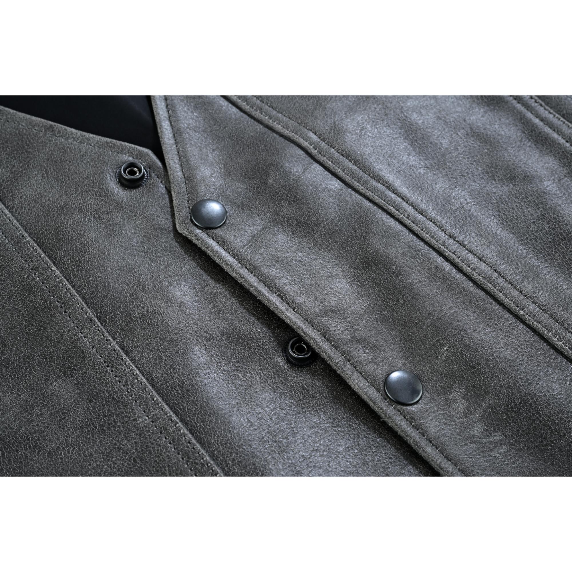 DS105V Men's Gray Single Back Panel Concealed Carry Vest - Image 13