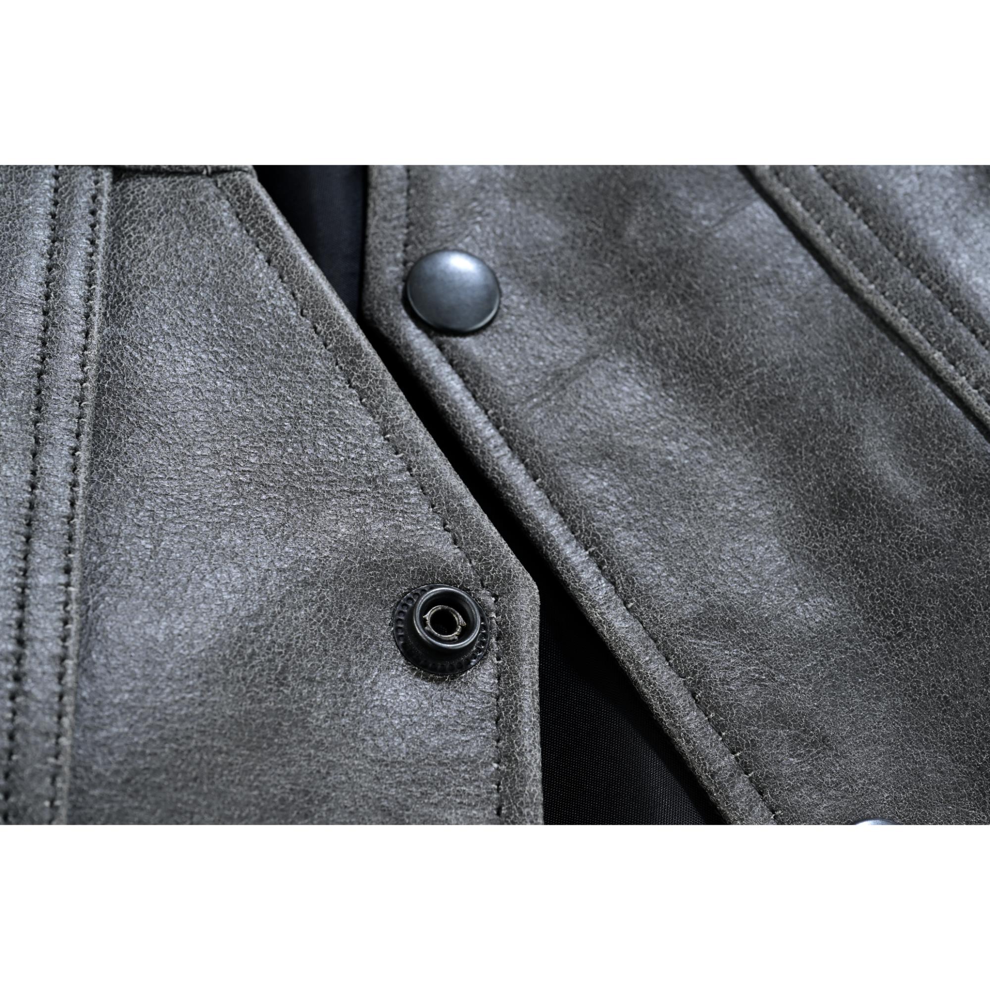 DS105V Men's Gray Single Back Panel Concealed Carry Vest - Image 15