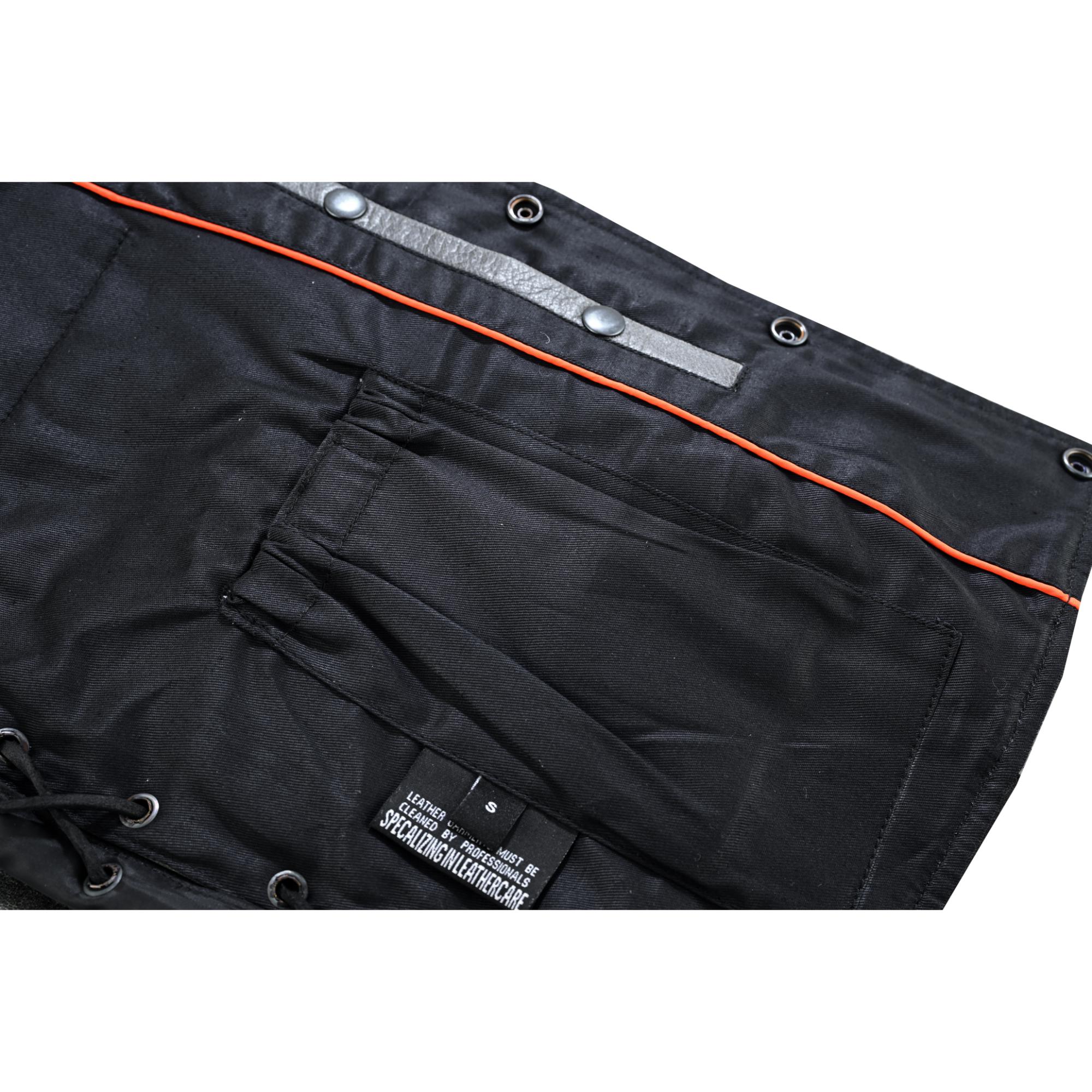 DS105V Men's Gray Single Back Panel Concealed Carry Vest - Image 16