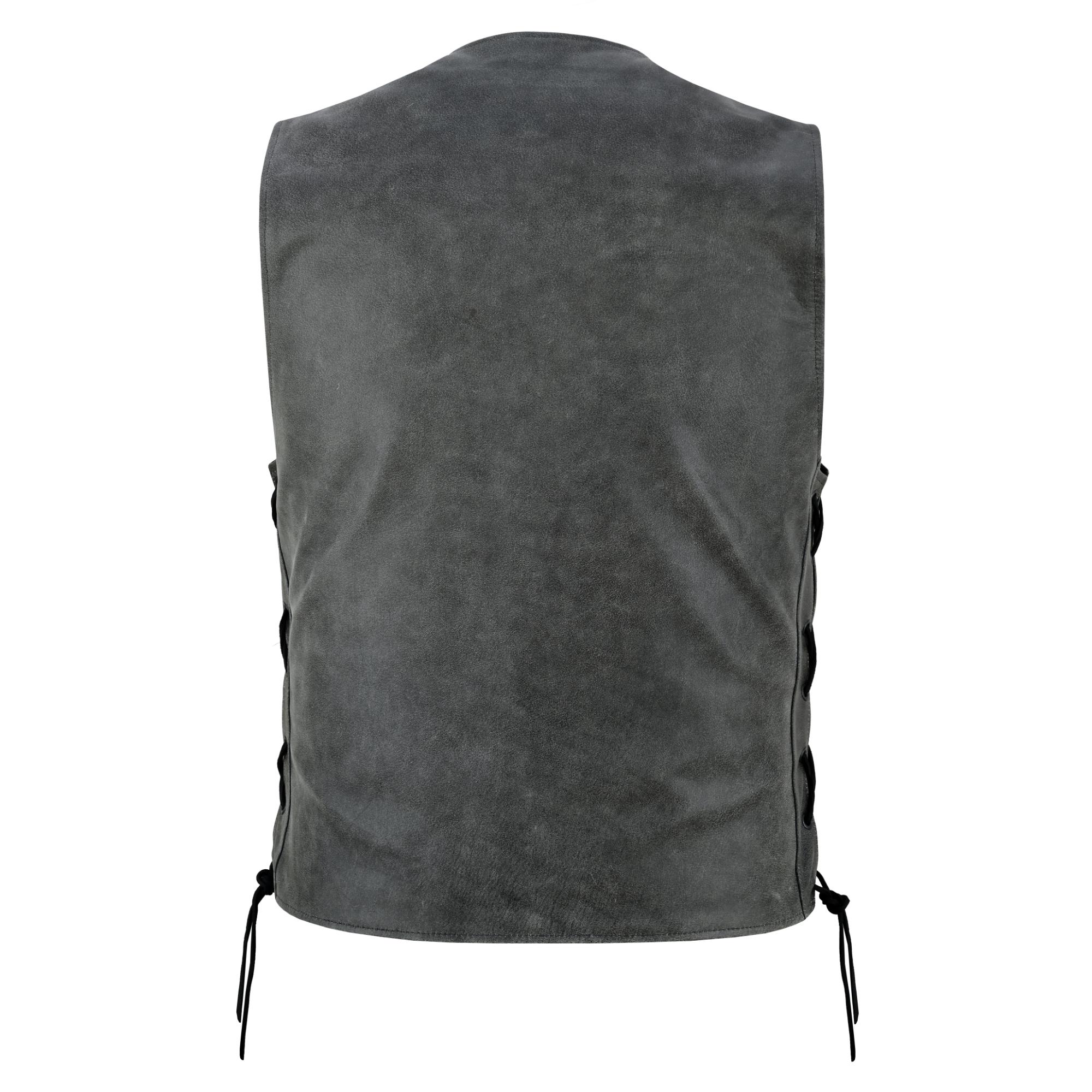 DS105V Men's Gray Single Back Panel Concealed Carry Vest - Image 7