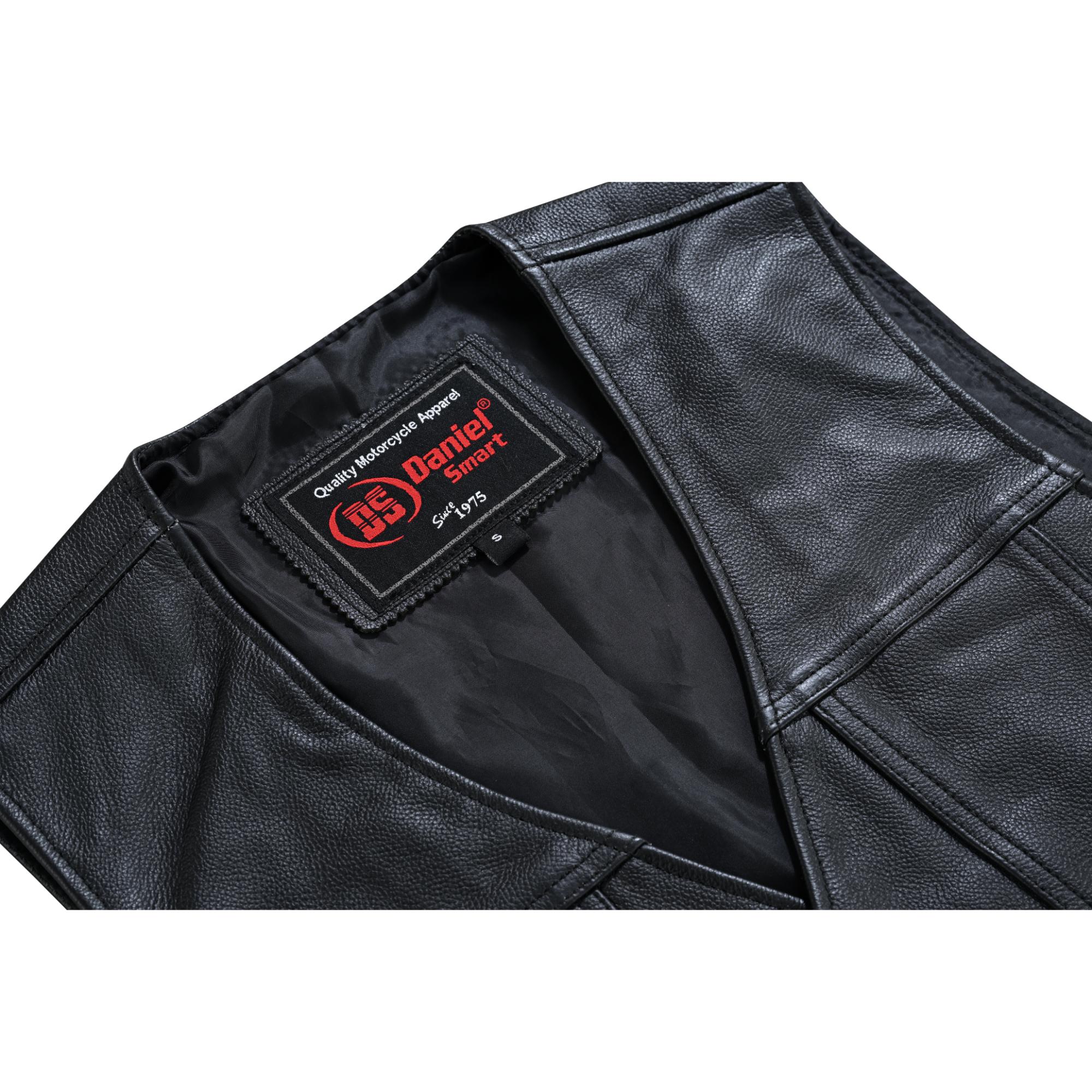 DS125 Men's Single Back Panel Concealed Carry Vest (Buffalo Nickel He - Image 9