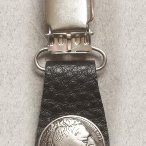 J122-12 Boot Clips Indian Head Nickel