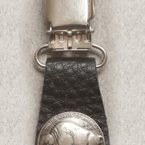 J122-13 Boot Clips Buffalo Nickel