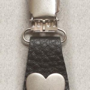 J122-16 Boot Clips Solid Heart