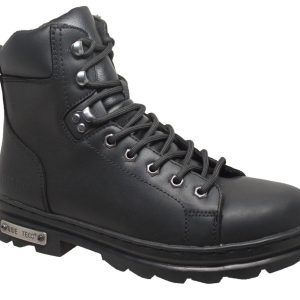 9807M Men's 6" Zipper Lace Biker Boot