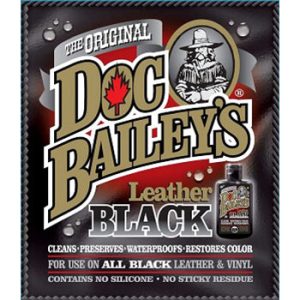 DBailey Doc Bailey's Leather Black Redye and Waterproof