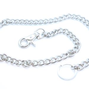 WC003 34" Wallet Chain Chrome