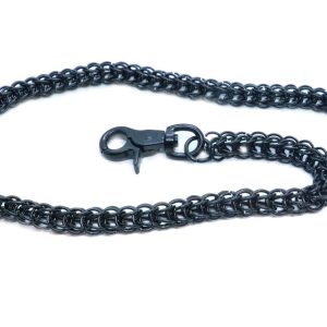 WC17613 27" Wallet Chain Black