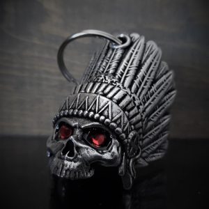 BB-74 Indian Skull Diamond Bell