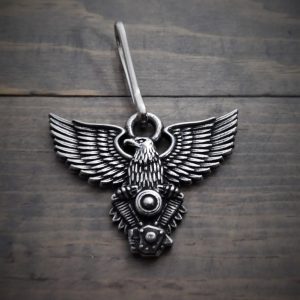 BZP-23 Eagle V-Twin Zipper Pull