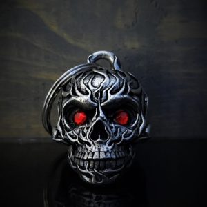 BB-73 Flame Diamond Skull Bell