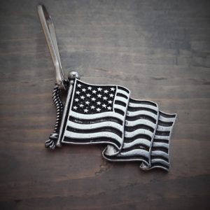 BZP-27 US Flag Zipper Pull