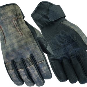 DS95 Men's Feature-Packed Washed-Out Brown Rakish Glove