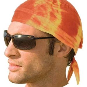 HW2678 Headwrap Tie Dye Yellow