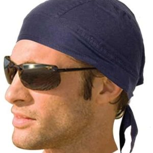 HW2679 Headwrap Solid Navy