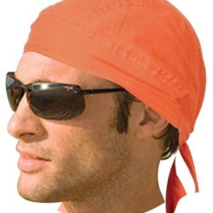 HW2680 Headwrap Solid Orange