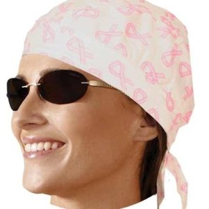 HW2681 Headwrap Pink Ribbon