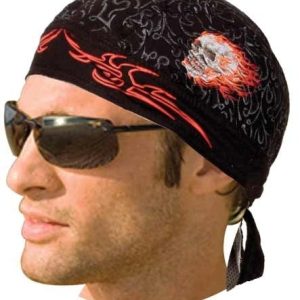 HW2676 Headwrap Skull Duggery