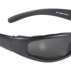 4302 Rally Wrap Padded Blk Frame/Smoke Lens