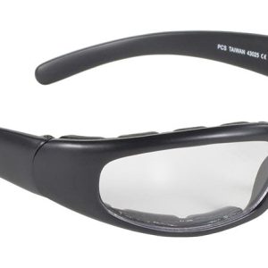 43025 Rally Wrap Padded Blk Frame/Clear Lens