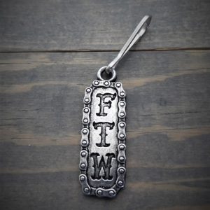 BZP-38 FTW Zipper Pull