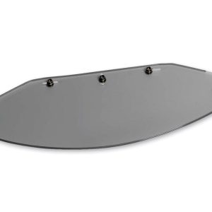 02-501 5 Snap Flat Sheild - Smoke