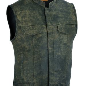 DS108 Men's Conceal Carry Antique Brown Vest