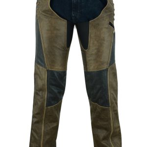 DS498 Women's Stylish Lightweight Hip Set Chaps- Two Tone