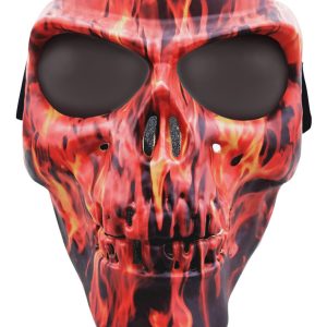SMFS Skull Mask Flames SM