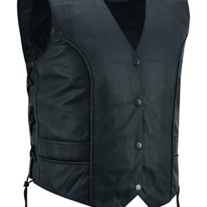 DS223 Women's Ultra-Thin  Braided Vest
