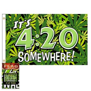 Sf420s 4:20 Somewhere 3x5 Flag