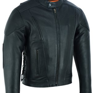 DS777 Men's Vented M/C Jacket Side Laces