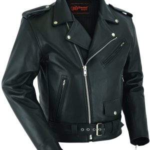 DS761 Motorcycle Armored Classic Biker Leather Jacket