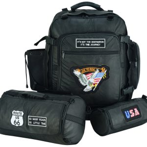 DS370 Three Piece Sissy Bar Back Pack