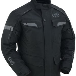 DS4615 Advance Touring Textile Motorcycle Jacket for Men - Black