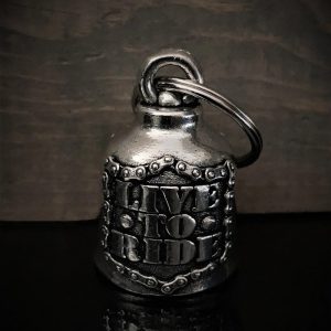 BB-136 Live To Ride Biker Sheild Bell