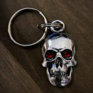 BBK-09 Evil Skull Diamond Keychain