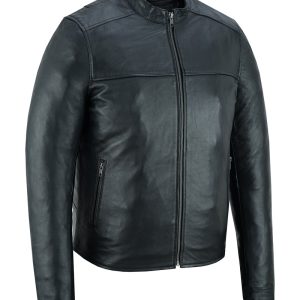 Wanton Men's Fashion Leather Jacket