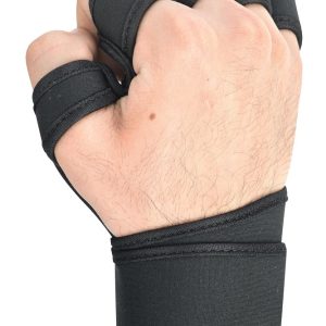 Full Life Black Cross Training Gym Glove
