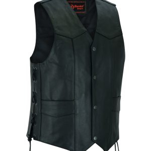 DS111 Traditional Single Back Panel Concealed Carry Vest