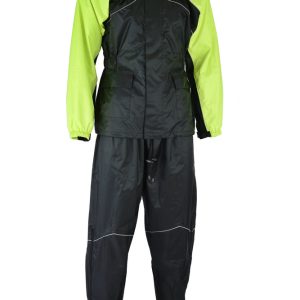 DS592HV Rain Suit (Hi-Viz Yellow)