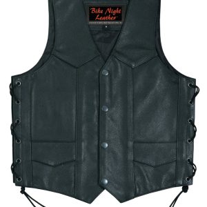 DS1726 Kids Traditional Style Side Lace Vest