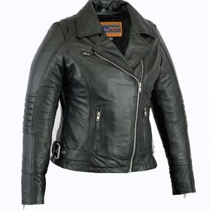 DS835 Women's Updated Lightweight Stylish M/C Jacket