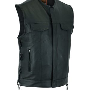 DS178 Upgraded Style Gun Pockets, Hidden 10" Gun Metal Zipper