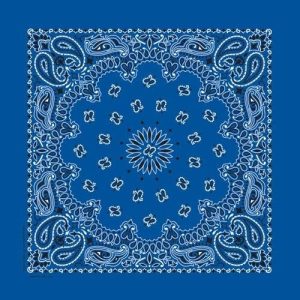BD2501 Bandana Paisley Royal
