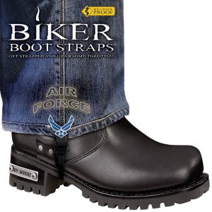 BBS/AF6 Weather Proof- Boot Straps- Air Force- 6 Inch