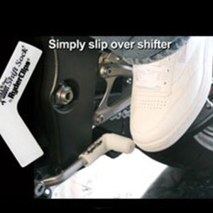 RSS-GLO/WHITE Rubber Shift Sock- Glo-White