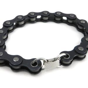 A321B Bike Chain Bracelet- Black